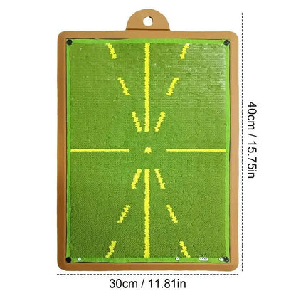 Precision Golf Swing Training  Mat